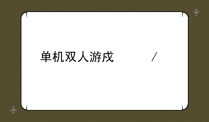 单机双人游戏下载